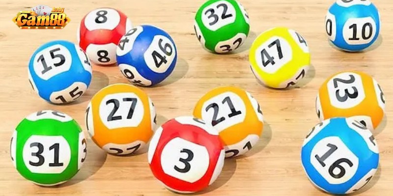 Bảng kết quả xổ số minh họa phương pháp chọn số theo lô rơi