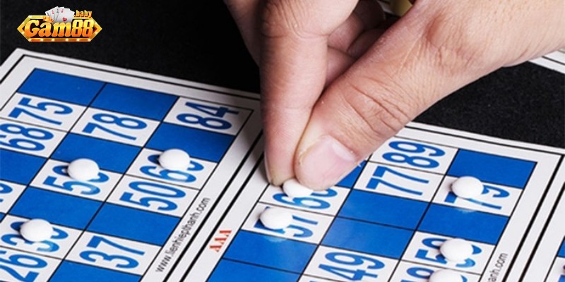 Giao diện trò chơi lô tô tại nhà cái GAM88