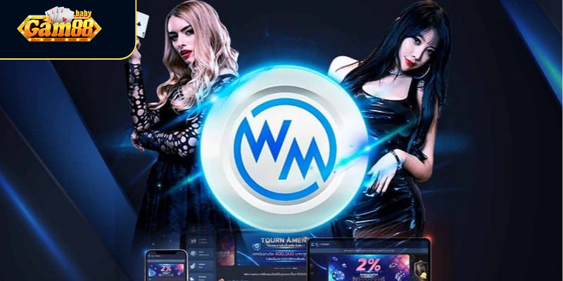 Giao diện WM Casino tại nhà cái GAM88 với sảnh chơi trực tuyến hấp dẫn